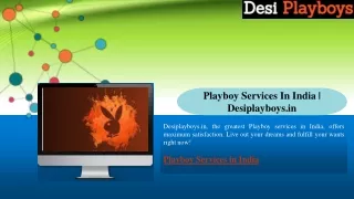 Playboy Services In India Desiplayboys.in