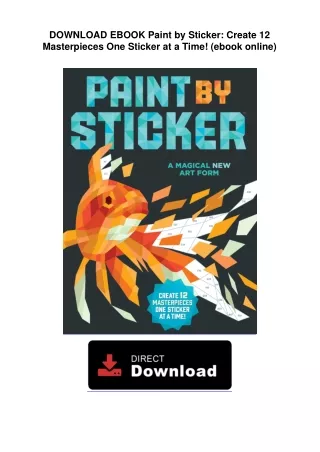 DownloadPaint-by-Sticker-Create-12-Masterpieces-One-Sticker-at-a-Time