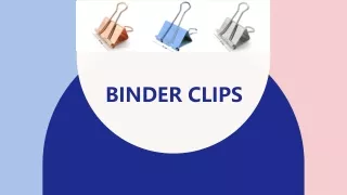 binder clips