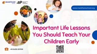 Important Life Lessons You Should Teach Your Children Early7