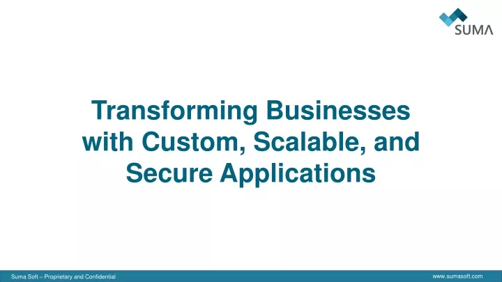 transforming businesses with custom scalable