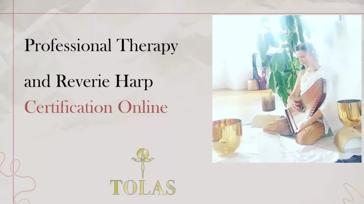 professional therapy and reverie harp certification online