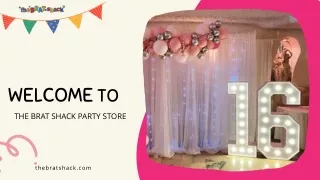 sweet 16 party supplies