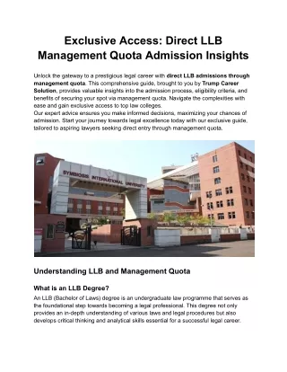 Exclusive Access_ Direct LLB Management Quota Admission Insights