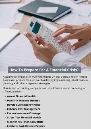How To Prepare For A Financial Crisis?