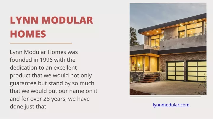 lynn modular homes