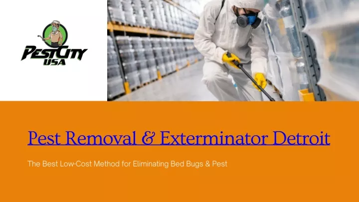 pest removal exterminator detroit