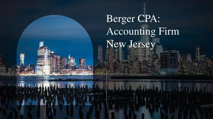 berger cpa accounting firm new jersey