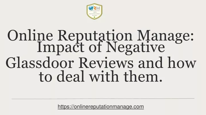 online reputation manage