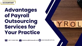 Advantages of Payroll Outsourcing Services for Your Practice