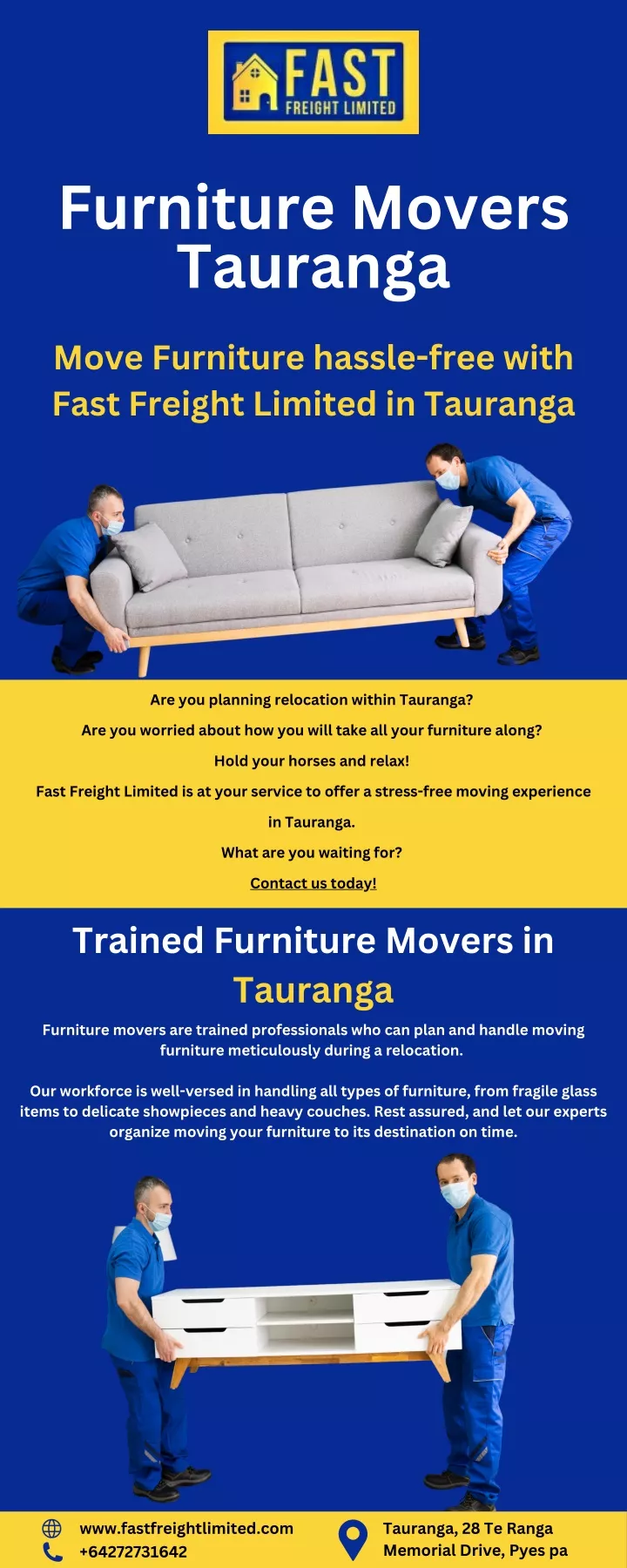 furniture movers tauranga