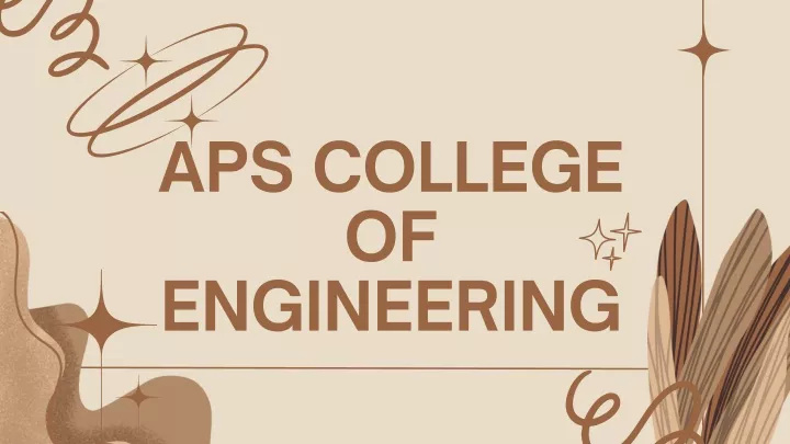 aps college of engineering