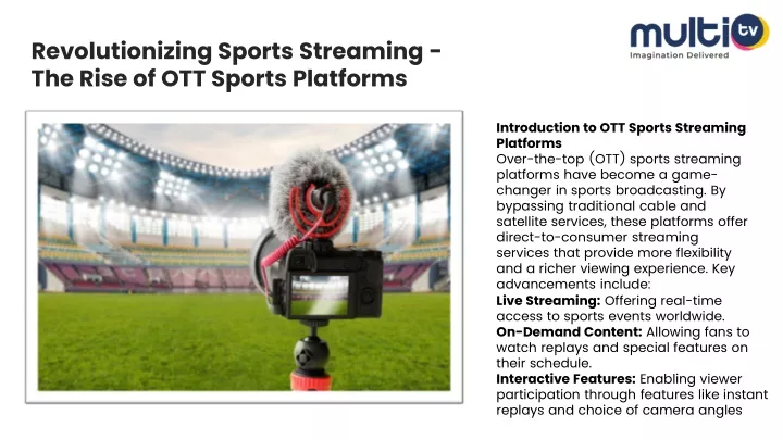 revolutionizing sports streaming the rise