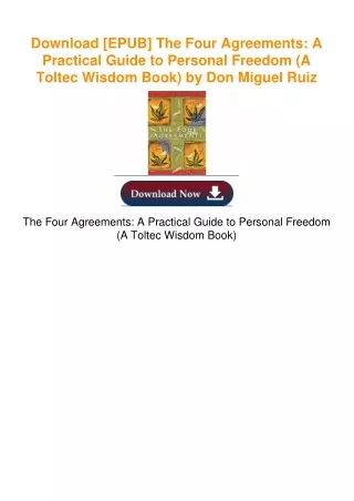 [PDF/Kindle] The Four Agreements: A Practical Guide to Personal