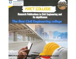 Research Publications in Civil Engineering and its significance (1) (1) (2) (1)