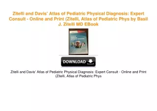 Zitelli and Davis' Atlas of Pediatric Physical Diagnosis: Expert Consult - Online and