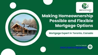 making homeownership possible and flexible