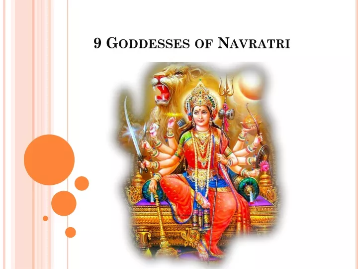 9 goddesses of navratri