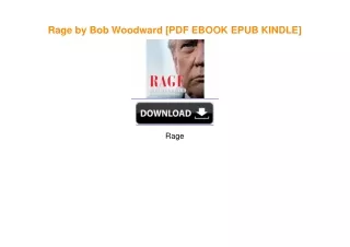 Rage by Bob Woodward PDF