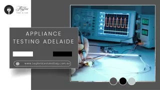 Appliance Testing Adelaide-Taylor's Test & tag  (2)