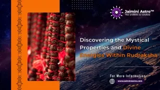 Discovering the Mystical Properties and Divine Energies Within Rudraksha