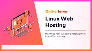 Explore the world of Linux Web Hosting in this comprehensive presentation