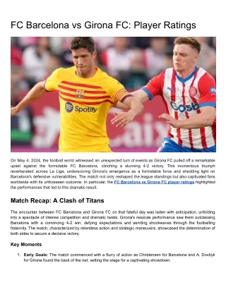 fc barcelona vs girona fc player ratings