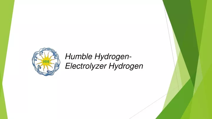 humble hydrogen electrolyzer hydrogen
