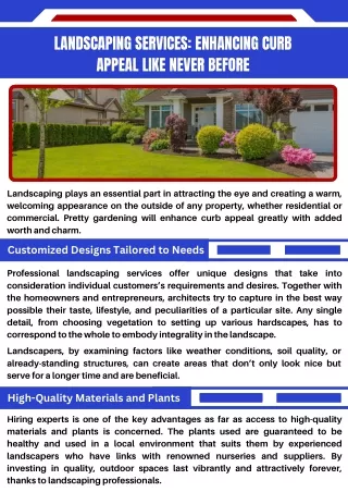 Full-Service Landscape Management