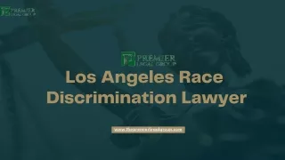 Los Angeles Race  Discrimination Lawyer