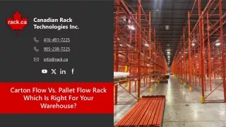Carton Flow Vs. Pallet Flow Rack Which Is Right For Your Warehouse
