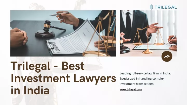 trilegal best investment lawyers in india