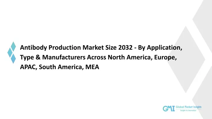 antibody production market size 2032