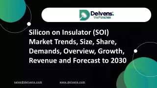 silicon on insulator soi market trends size share