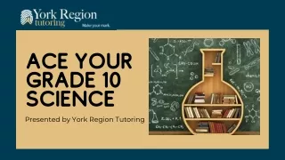 Ace Your Grade 10 Science