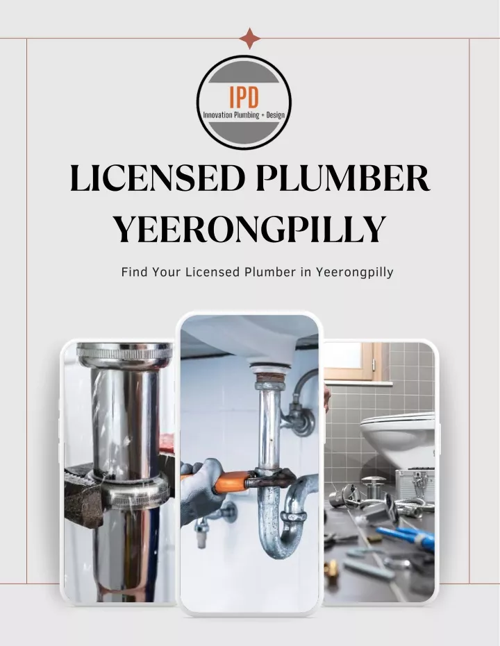 licensed plumber yeerongpilly