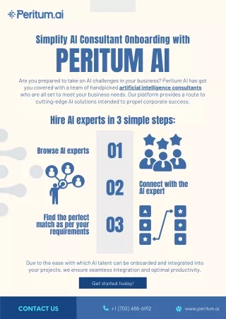 Simplify AI Consultant Onboarding with Peritum AI