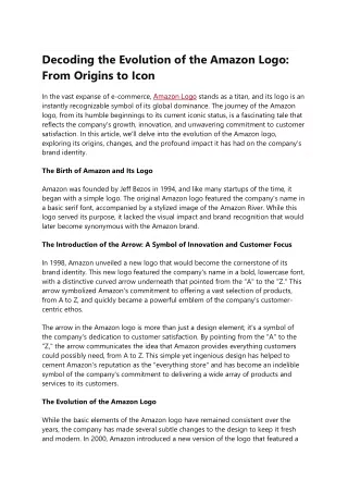 Amazon Logo PDF
