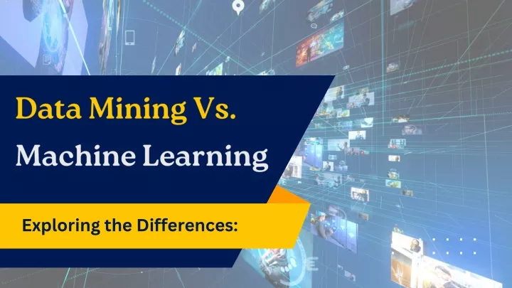 data mining vs machine learning