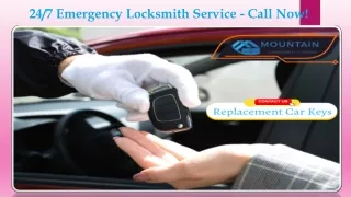 247 Emergency Locksmith Service - Call Now!