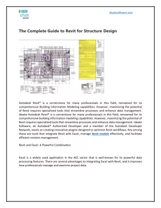 The Complete Guide to Revit for Structure Design