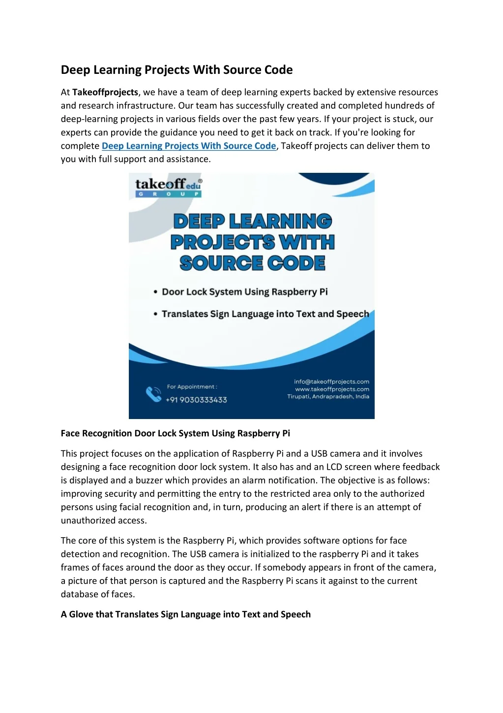 PPT - Deep Learning Projects With Source Code PowerPoint Presentation ...