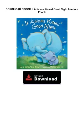 If-Animals-Kissed-Good-Night