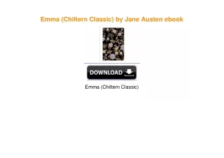 Emma (Chiltern Classic) by Jane Austen ebook