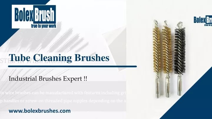 tube cleaning brushes