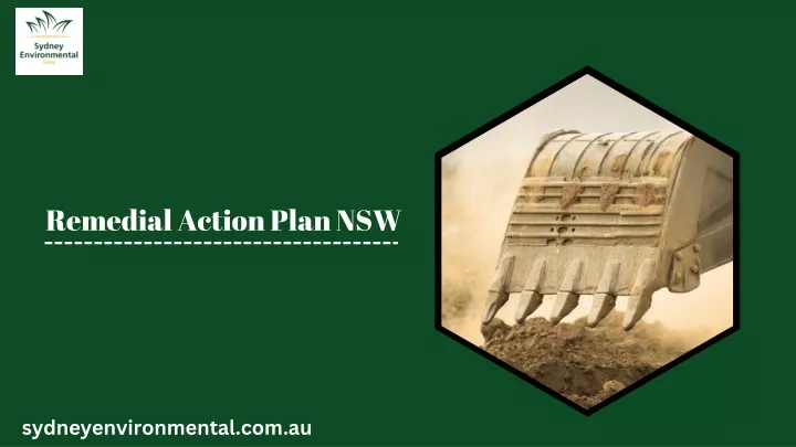 remedial action plan nsw