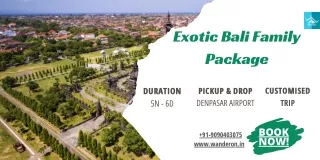 Exotic Bali Family Package