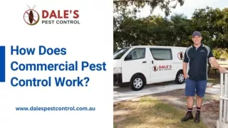 How Does Commercial Pest Control Work?