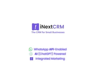 iNextCRM The Best CRM for Small Businesses