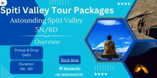 Explore the Wonders of Spiti Valley 5 Nights6 Days